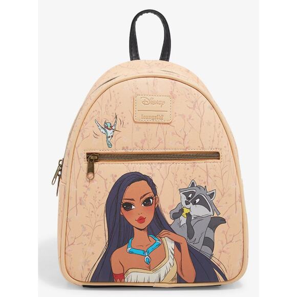 Loungefly Handbags - Loungefly Disney Pocahontas & Meeko Mini Backpack
